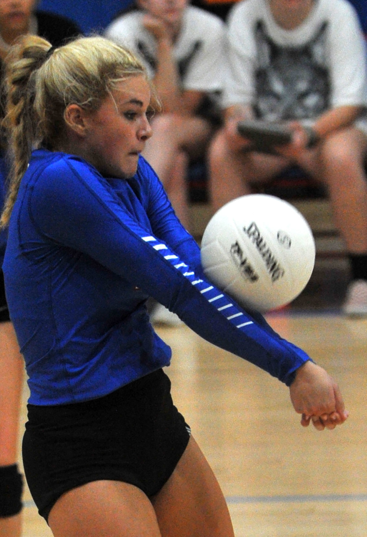 Moline at Davenport Central volleyball